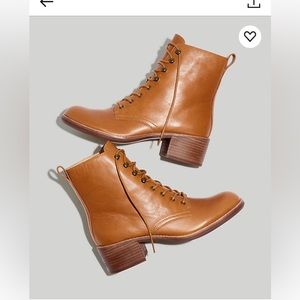 Madewell Patti lace up boot